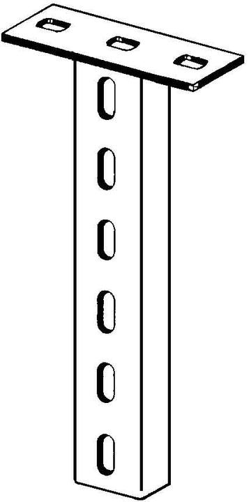Actual product image Niedax NIE HUF 50/800 E3 Suspension U-profile 50x22x800mm stainless steel