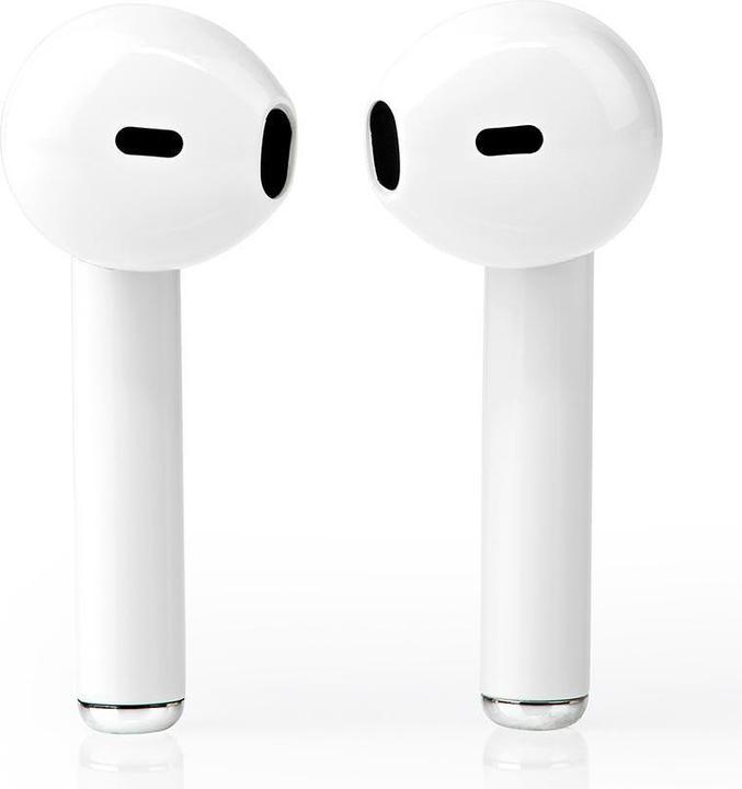 Immagine prodotto Nedis Cuffie Bluetooth, in-ear, 3h - bianco (3 h, Senza fili)