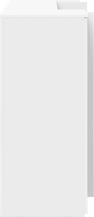 Image du produit VidaXL Comptoir d'accueil Blanc 180x50x103,5 cm Bois composite Comptoir d'accueil