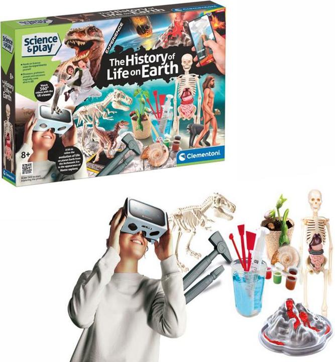 Actual product image Clementoni Discovery Set "Life on our Earth"
