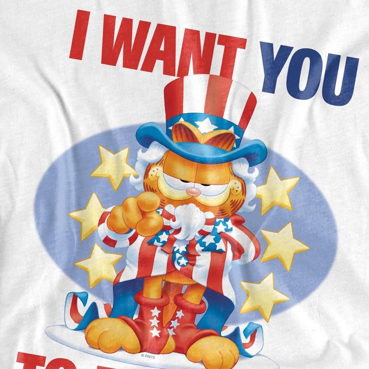 Immagine prodotto Garfield I Want You Maglietta Uomo (5XL)