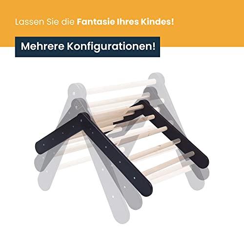 Produktbild Activity Board Kletterdreieck - Indoor Klettergerüst für Kinder, 59x61cm Baby Dreieck Spielgeräte, Klettergerät