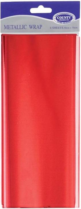 Actual product image Universal Textiles Metallic wrapping paper 48-pack paper (Wrapping paper, 48 x)