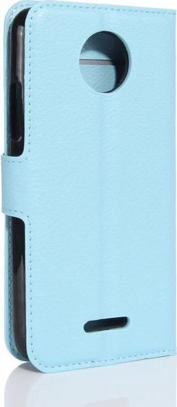 Produktbild MU Classic Lederhülle mit Litchitextur (Motorola Moto C Plus)