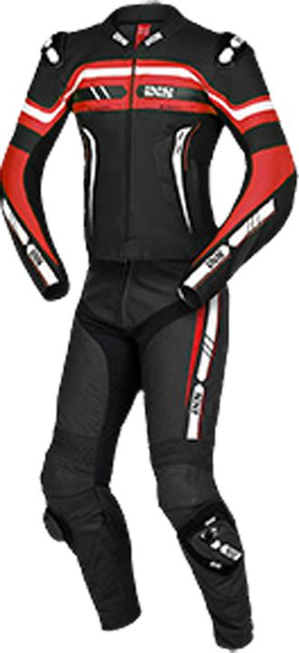 Image du produit iXS Combiné Sport LD RS-700 2pc noir-rouge-blanc 48H (Hommes, 48)
