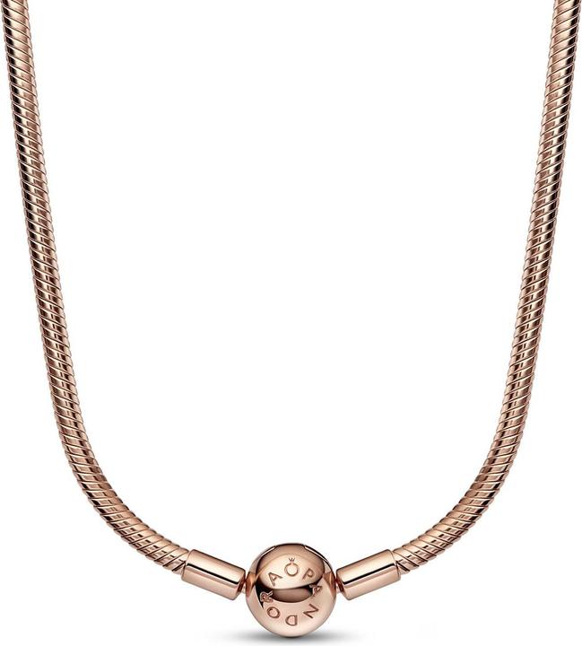 Produktbild Pandora Moments Schlangen Halskette (Metall, rosevergoldet, 40 cm)