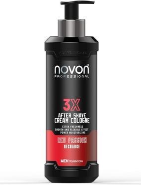 Novon Professional 3X Aftershave Creme Köln Red Passion 400ml (Aftershave Sprühpumpe, 400 ml)