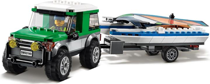 Actual product image LEGO Off-road vehicle with catamaran (60149, LEGO City)