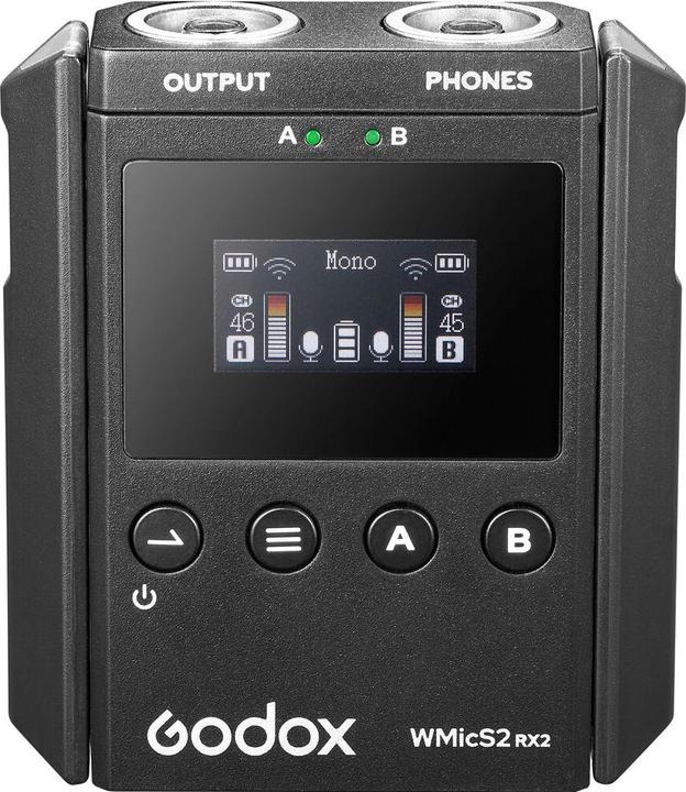 Produktbild Godox WMicS2 Kit 1 UHF Wireless Microphone System
