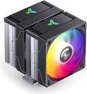 Actual product image Jonsbo CR-3000E CPU-Kühler, Dual-Tower, ARGB, 260W TDP - schwarz, 120mm