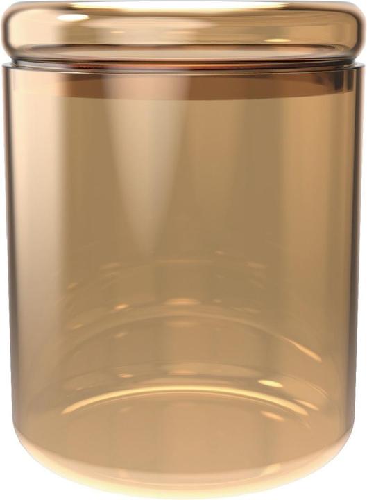 Actual product image Nuts Storage jar glass 500 ml gold (0.50 l)