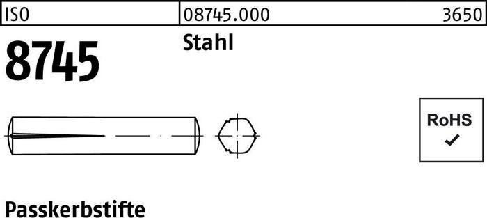 Immagine prodotto Perno ISO 8745 12 x 50 Acciaio ISO 8745