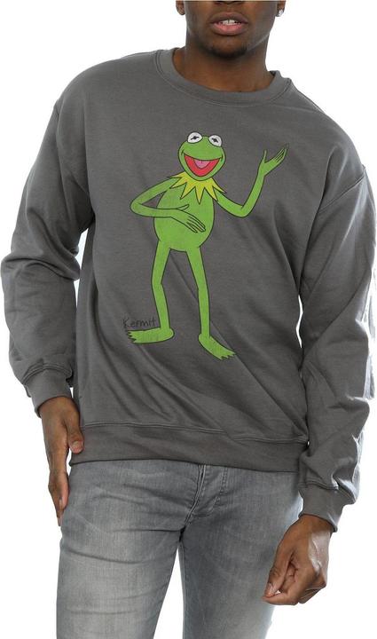 Actual product image Gildan Mens Classic Kermit Heather Sweatshirt (L)