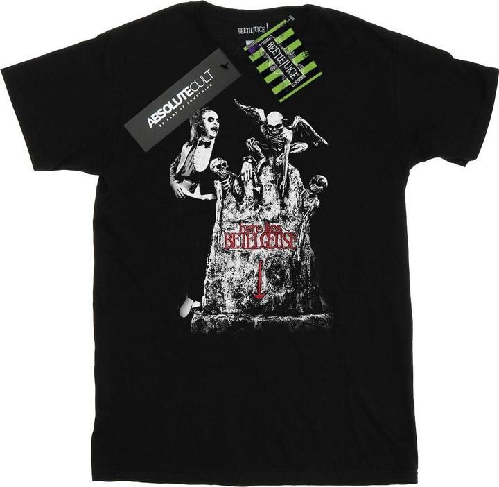 Beetlejuice Graveyard Pose Baumwolle Boyfriend TShirt