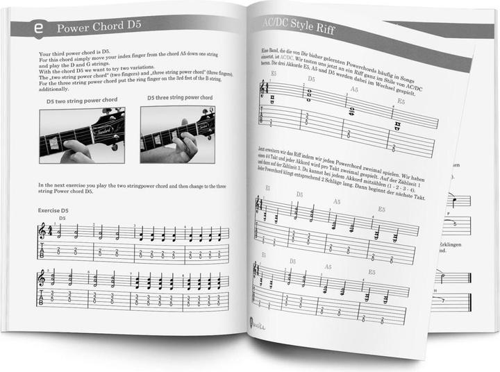 Image du produit E-Gitarre lernen leicht gemacht - Das E-Gitarrenbuch für Anfänger (Allemand, Sebastian Schulz, 2024)
