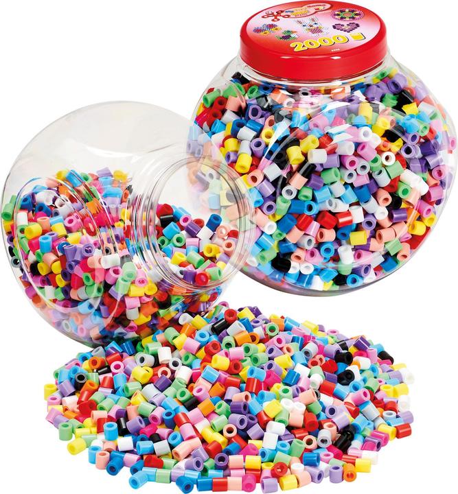 Immagine prodotto Hama Perlen Strijkkralenset in Pot Maxi - Pastelmix, 2000st.