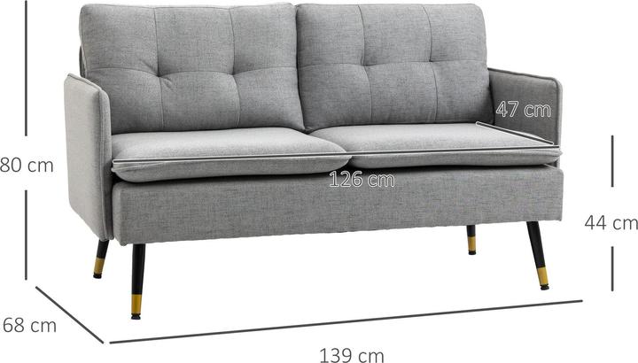 Actual product image Jamb Loveseat (2 person sofa)