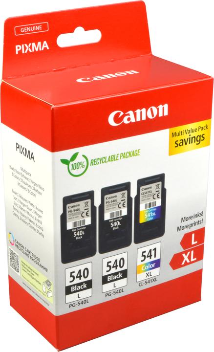 Image du produit Canon PG-540Lx2/CL-541XL Cartouche d'encre (M, CF, C, Y)