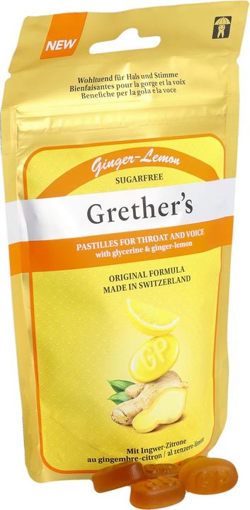 Image du produit Grethers Ginger Lemon Past o Z Btl 110g