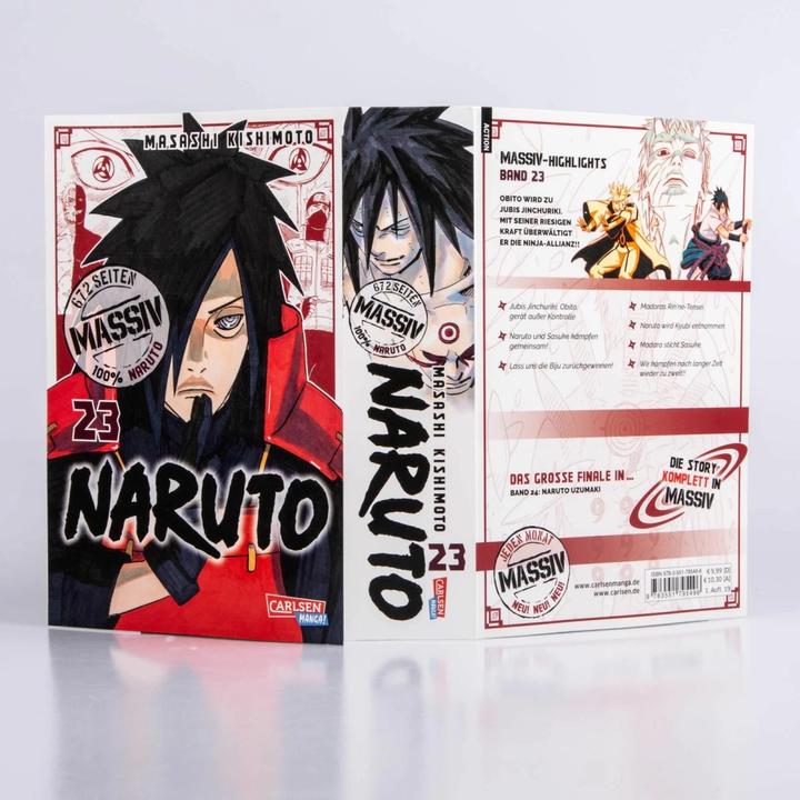 Produktbild NARUTO Massiv 23 (Deutsch, Masashi Kishimoto, 2019)