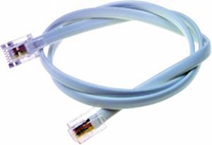 Produktbild EFB Elektronik EFB NORDIC Patchkabel RJ11 - RJ11Laengde: 3,0mFarve: hvid med PVC kappe