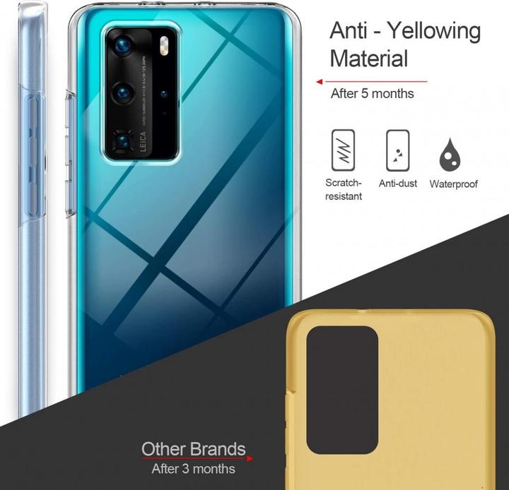 Immagine prodotto Screenguard Protezione schermo e corpo a 360° Huawei P40 Pro Cover con pellicola (Huawei P40 Pro+)