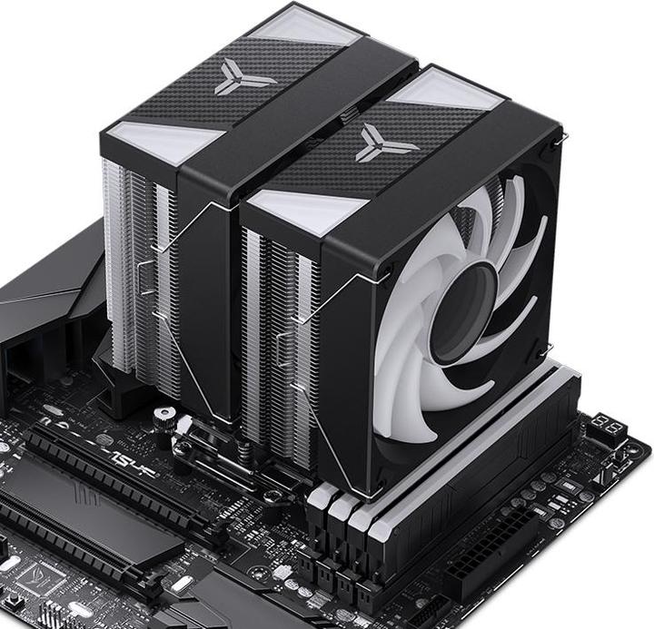 Immagine prodotto Jonsbo Raffreddatore CPU CR-3000 Dual Tower, ARGB - 2x 120 mm, nero