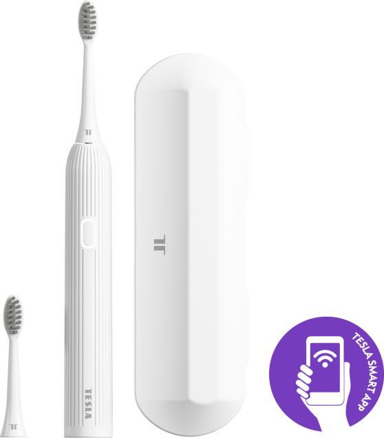 Produktbild Tesla Soniczna Szczoteczka Do Zębów Deluxe Biała (Schallzahnbürste)