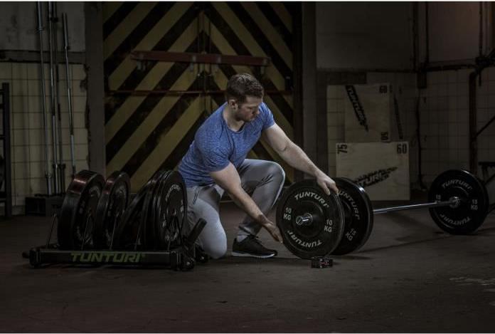 Produktbild Tunturi Bumper Plate Hantelscheiben 50 mm 10 kg (1 x 10 kg)