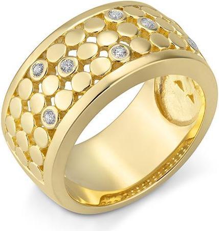 Produktbild Breuning RING - BRILL. 0,18 Ct. H/si (50, 750/18 K Gold)