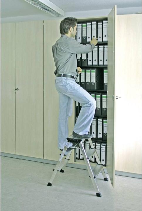 Produktbild Krause Aluminium Doppel-Klapptritt kl (Klapptritt, 75 cm)