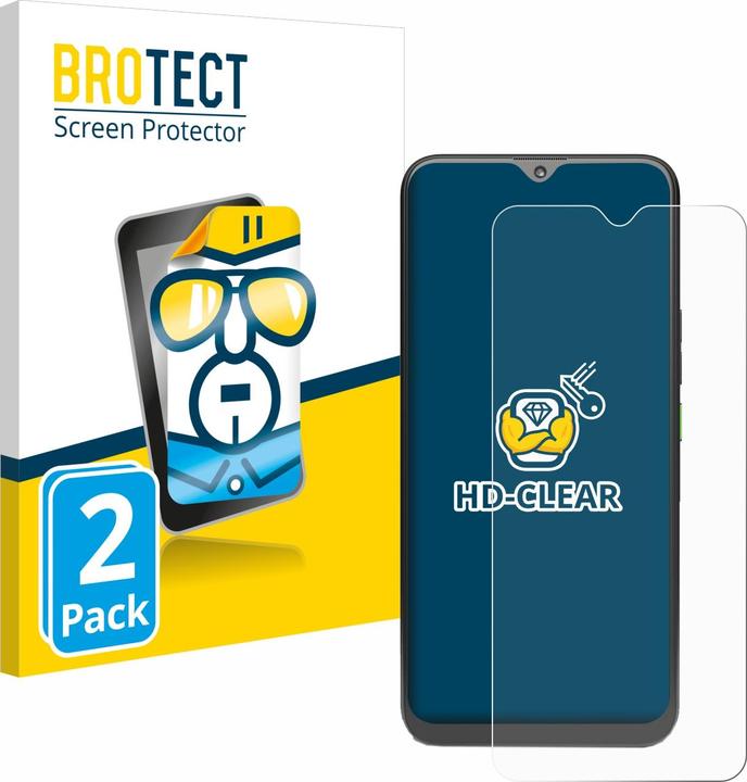 Actual product image BROTECT Screen Protector Clear (2 Piece, Rephone Rephone)