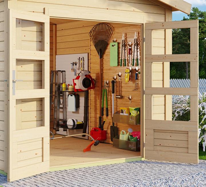 Immagine prodotto Karibu Set di porte per sauna da 28 mm Svenson