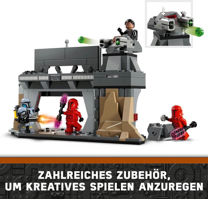 Produktbild LEGO Duell zwischen Paz Vizsla und Moff Gideon (75386, LEGO Star Wars)