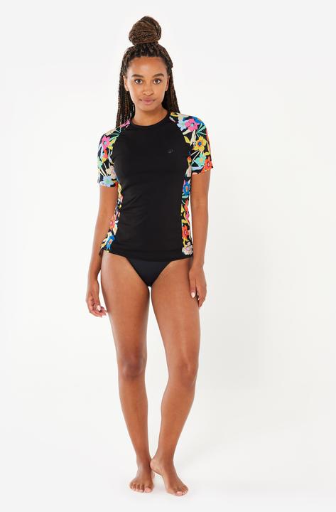 Image du produit Olaian T-shirt anti uv surf manches courtes Femme - Kanika noir (L)