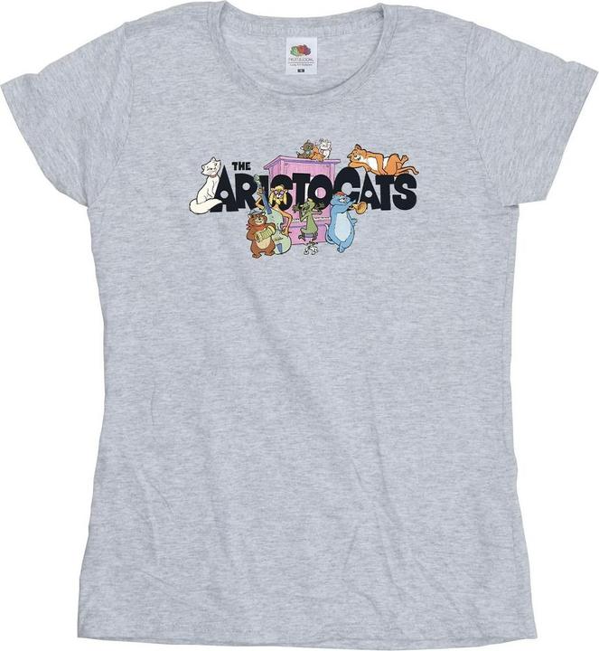 Immagine prodotto Disney Aristocats Logo Maglietta Donna (M)