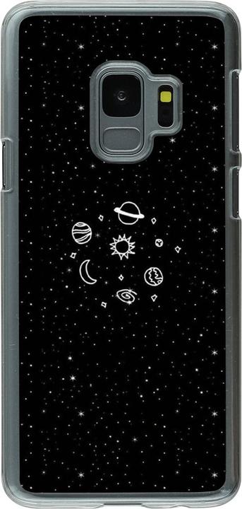 Actual product image PhoneLook Cover transparent Space Doodle (Samsung Galaxy S9)