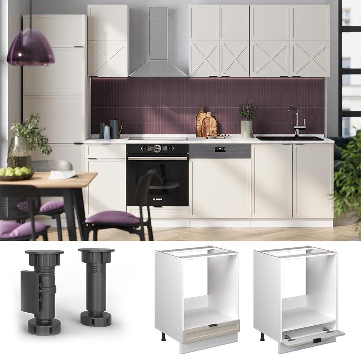 Actual product image Vicco Herdumbauschrank Fame-Line (60 x 82 x 60 cm)