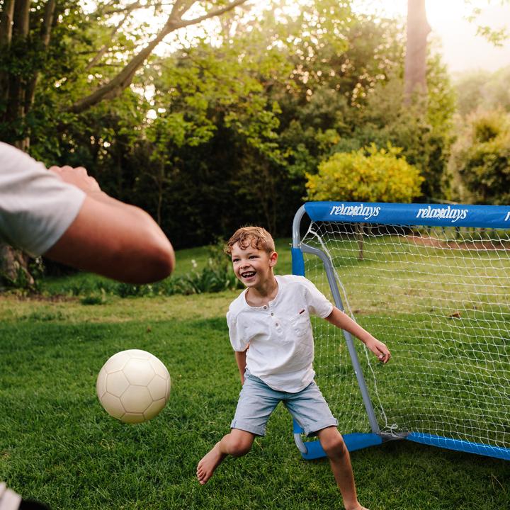 Actual product image Relaxdays 2x soccer goal