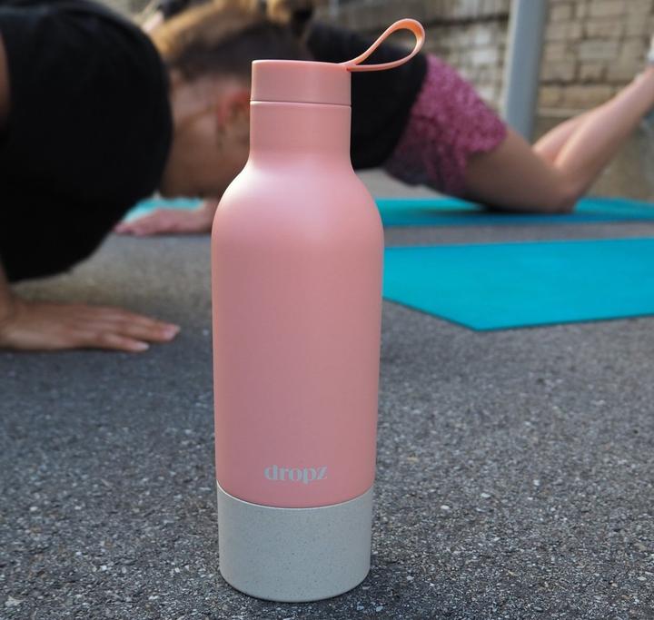 Immagine prodotto Dropz Bottiglia per bere 500 ml, Rosa (0.50 l)