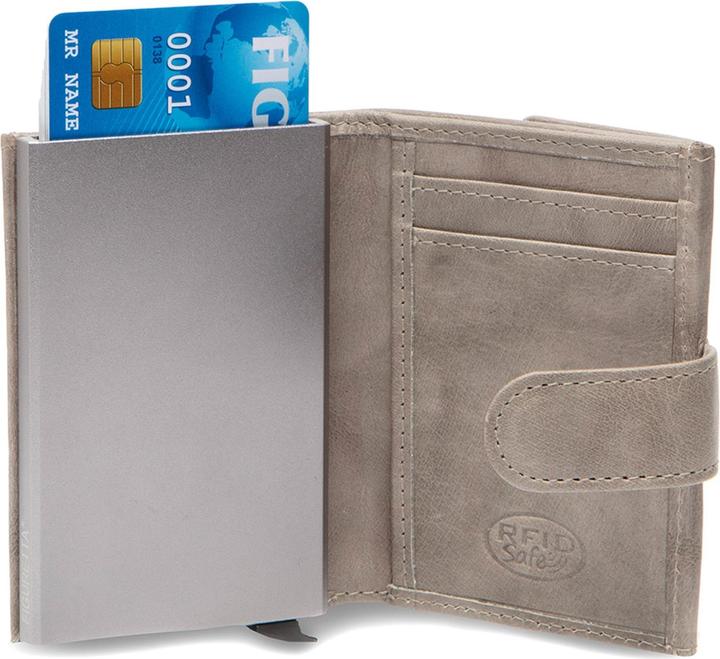 Actual product image The Chesterfield Brand Hanover wallet RFID protection leather 7 cm