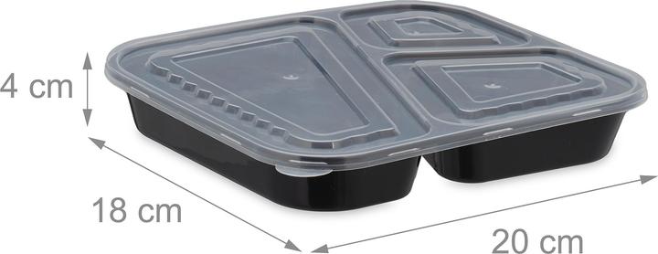 Produktbild Relaxdays 24x Meal-Prep-Boxen