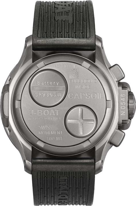 Image du produit U-Boat 8111/D Capsoil Chrono SS 45mm 10ATM (Chronographe, 45 mm)