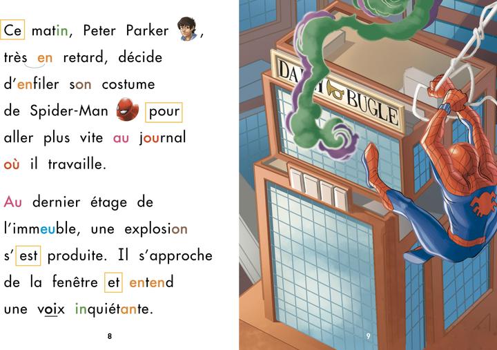 Image du produit Deux histoires de Spider-Man : spécial dys (Français, Valérie Viron, Isabelle Albertin, 2024)
