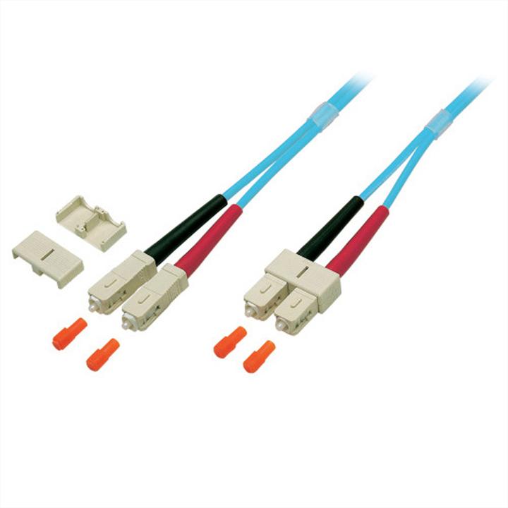 Actual product image OEM FO patch cable OM3 (S/UTP, CAT6e, 1 m)