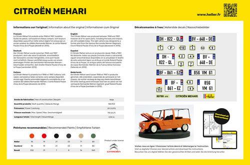 Image du produit Heller STARTER KIT Citroën Mehari (version 1)