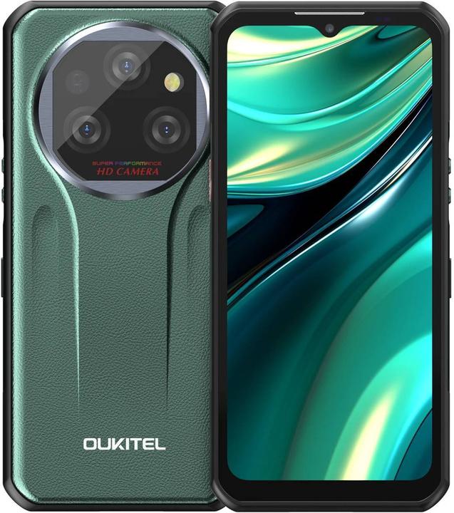 Produktbild Oukitel Smartphone WP39 6/256 11000mAh DS. Grün (256 GB, Grün, 6.90", 64 Mpx)