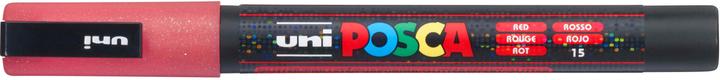 Actual product image Posca Marker PC-3M round tip (Glitter Red, 1.30 mm, 1 x)