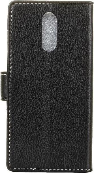 Actual product image MU Classic Litchi Leather Bookcover II Series (OnePlus 7)