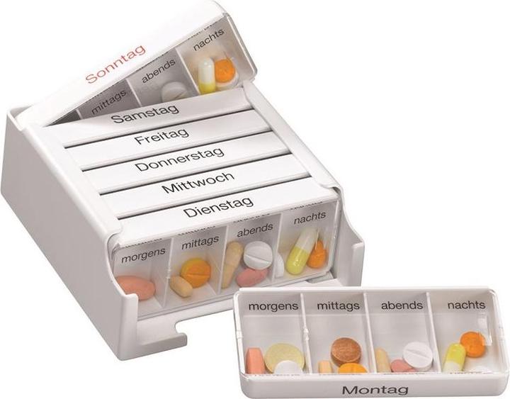 Medi-7 Medikamentendosier 7T DFI weiss